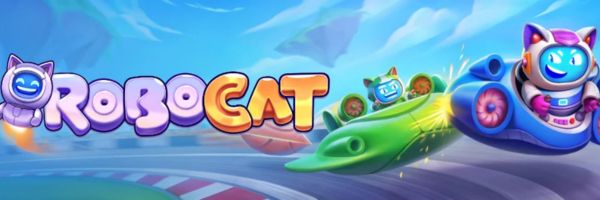 Robocat Casino pokazujące wartość RTP przy każdej grze
